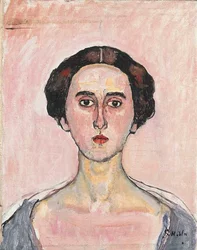 Portrait of Valentine Gode-Darel